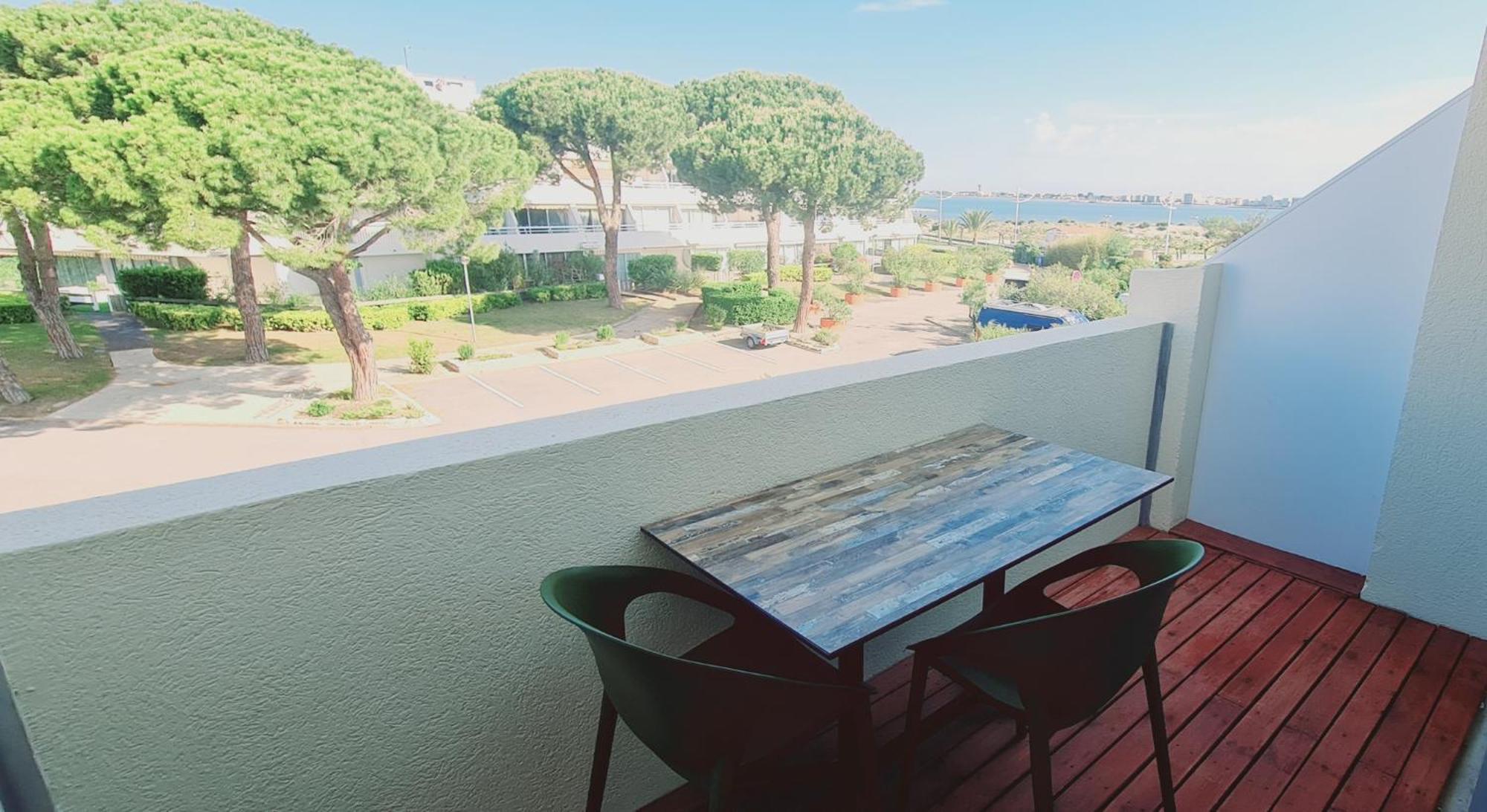 Studio climatisé 1 à 4 personnes vue mer Le Grau-du-Roi Exterior foto